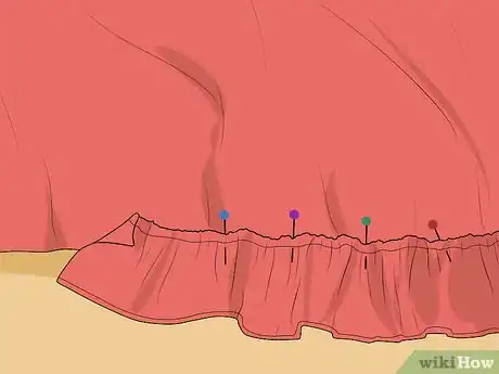 Image titled Add a Ruffle Edge to Blankets Step 6