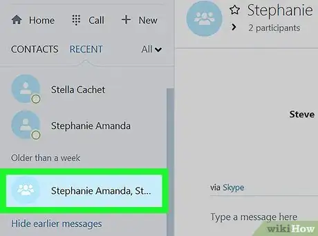 Image titled Leave a Group Chat on Skype on PC or Mac Step 3