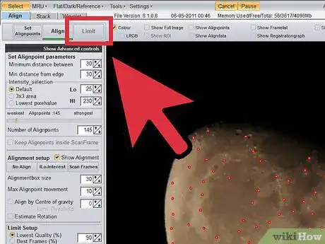 Image titled Align and Stack Multiple Moon Pictures with Ninox and Registax Step 10