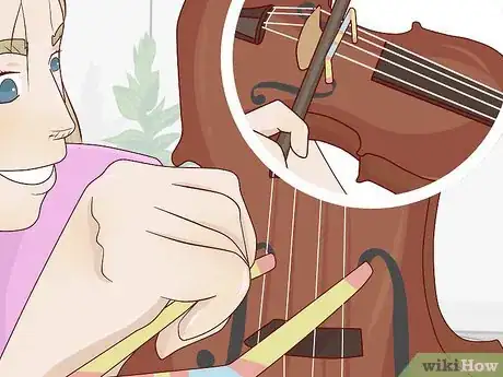 Image titled Keep a Bow Straight on a Violin Step 12