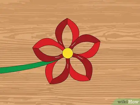 Image titled Make a Poinsettia Garland Step 18