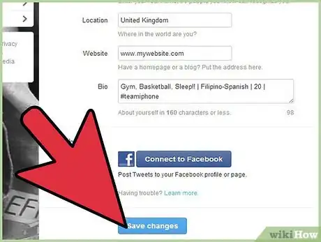 Image titled Link Your Website to Your Twitter Step 6