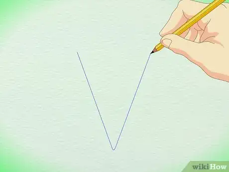 Image titled Draw a Detailed Ice Cream Cone Step 1