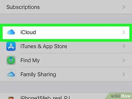 Image titled Use iCloud on iPhone Step 3