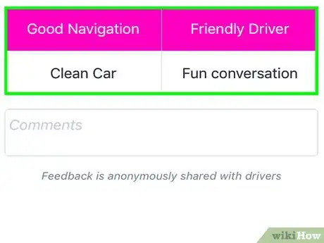 Image titled Leave a Lyft Review Step 5
