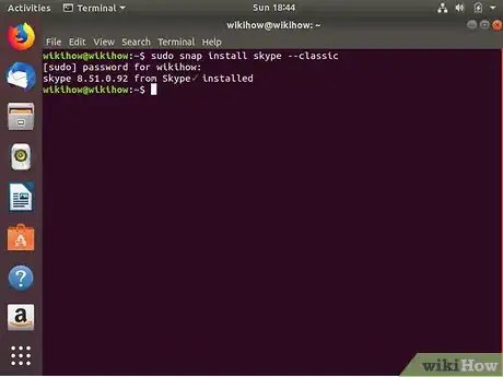 Image titled Install Skype in Ubuntu Step 11