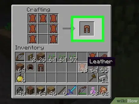 Image titled Create Leather Armor in Minecraft (for Computers) Step 16