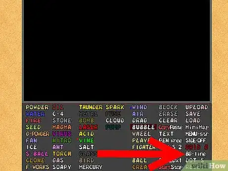 Image titled Play Powder Game and Make Cool Stuff in It Step 6