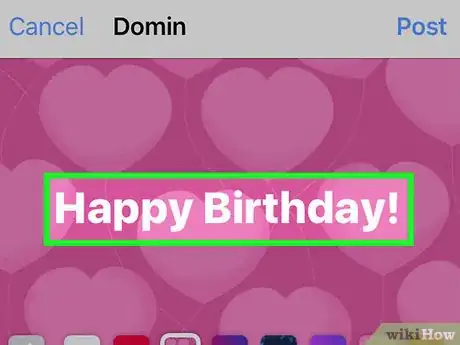 Image titled Wish Happy Birthday on Facebook Step 6