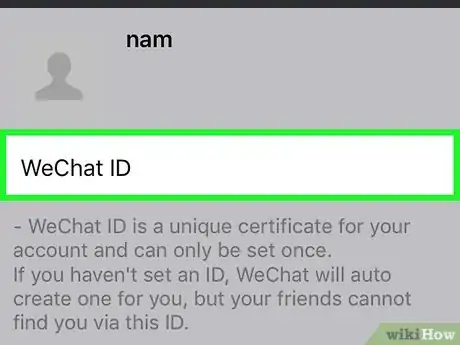 Image titled Find Your WeChat ID on an iPhone or iPad Step 6
