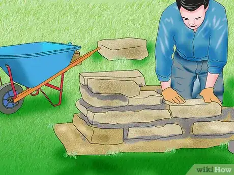 Image titled Construct a Sandstone Wall Step 7