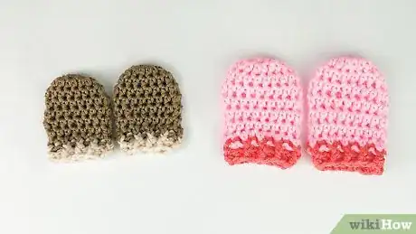 Image titled Crochet Mittens for Babies Step 1