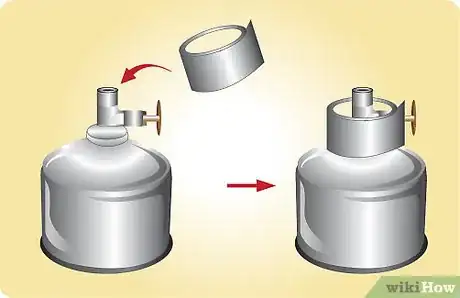 Image titled Place the foil ring around the alcohol burner Step 6