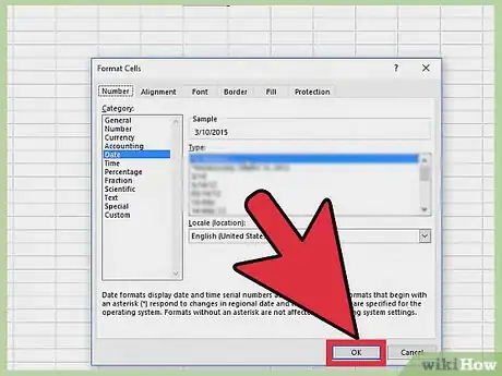 Image titled Change Date Formats in Microsoft Excel Step 10
