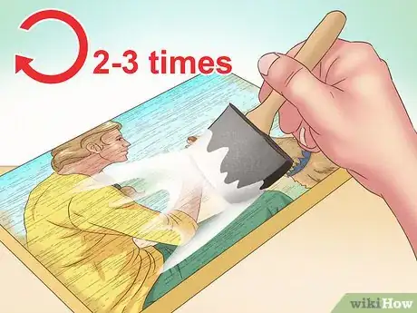 Image titled Mod Podge Pictures onto Wood Step 19