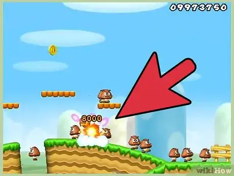 Image titled Destroy a Goomba in Super Mario Bros Step 7