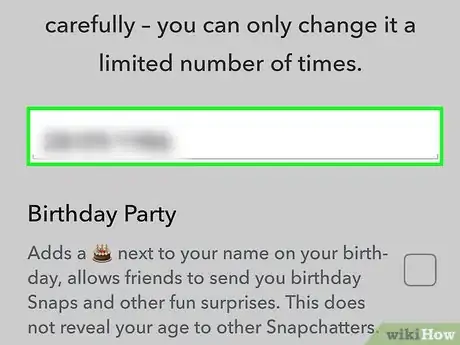 Image titled Use Birthday Lenses on Snapchat Step 2