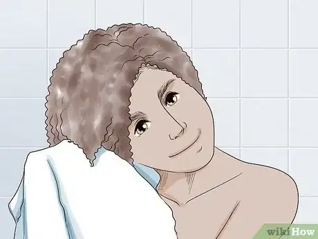 Image titled Style Air Dried Hair Step 3