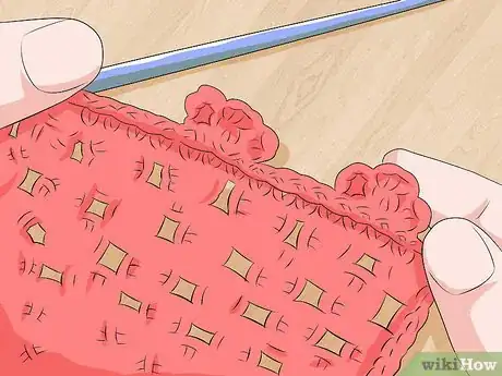 Image titled Crochet a Triple Picot Border Step 5