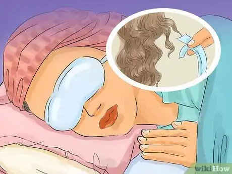 Image titled Curl Hair with Rags Step 11