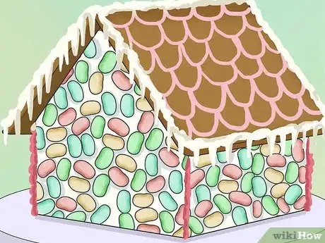Image titled Decorate a Gingerbread House Step 12