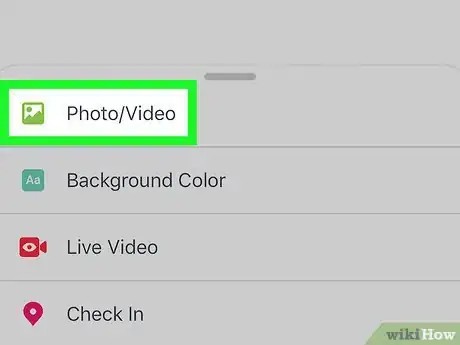 Image titled Add Photos to a Post on Facebook Step 3