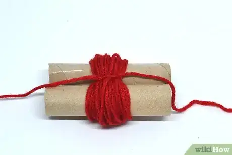 Image titled Make a Pom‐Pom Ball Wreath Step 4