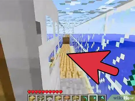 Image titled Make an Underwater House in Minecraft PE Step 19