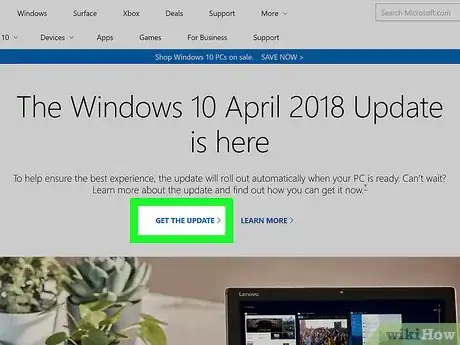 Image titled Update to the Newest