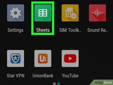 Image titled Sort by Date on Google Sheets on Android Step 1