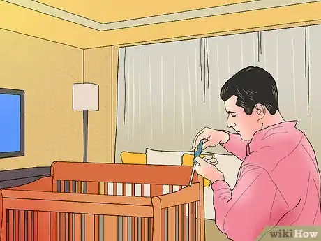 Image titled Ensure Safe Use of a Baby Crib Step 1