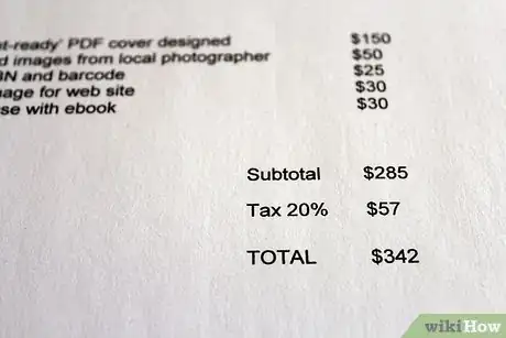 Image titled Prepare a Customer Invoice Step 7