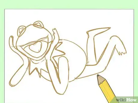 Image titled Draw Kermit the Frog Step 8