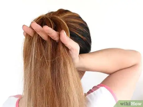 Image titled Do a 3D Flower Bun Step 2