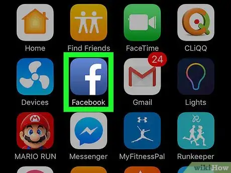 Image titled Turn Off Audio of a Facebook Story on iPhone or iPad Step 1