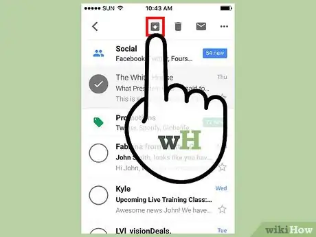 Image titled Archive Email Step 9