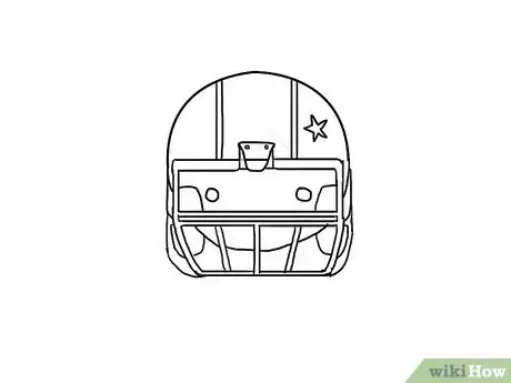 Image titled Draw a Football Helmet Step 8