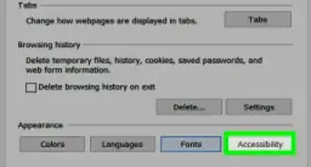 Zoom in Internet Explorer