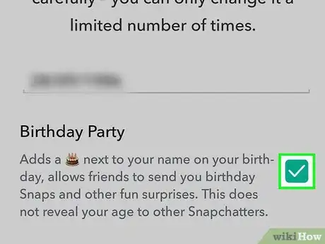 Image titled Use Birthday Lenses on Snapchat Step 3