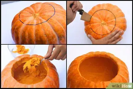 Image titled Carve a Disco Ball Pumpkin Step 2