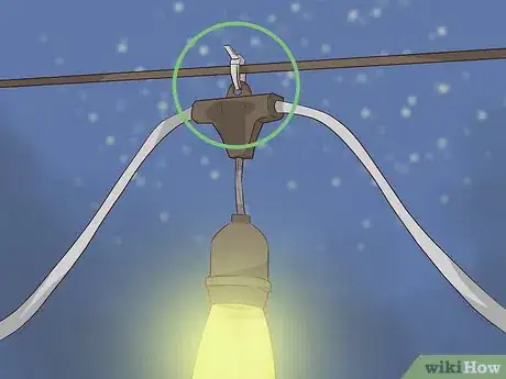 Image titled Hang Lights Outside Step 11