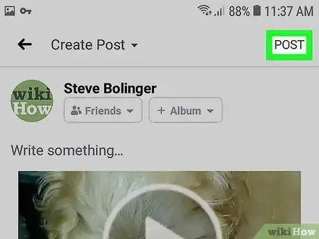 Image titled Share a Longer TikTok Video on Facebook Step 6