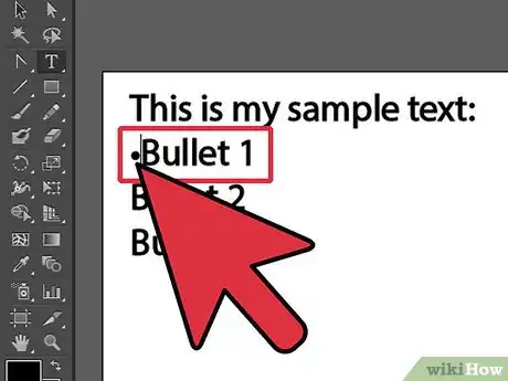 Image titled Add Bullets in Illustrator Step 5