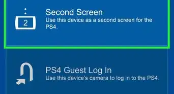 Use PS4 Second Screen