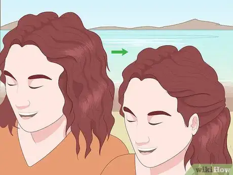 Image titled Pick a Half Up Wedding Hairstyle Step 1