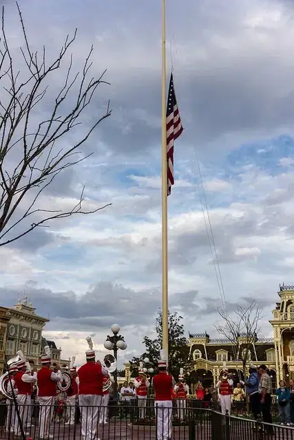 Image titled MK Flag Retreat