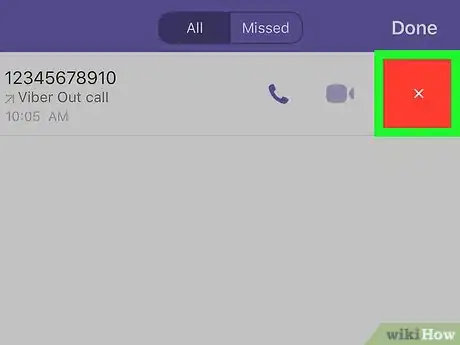 Image titled Delete Call History on Viber on iPhone or iPad Step 4