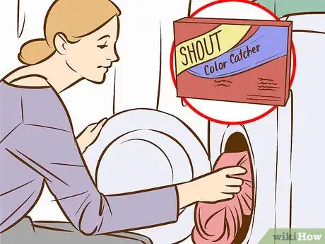 Image titled Remove Coloring Washed in to Clothes Step 9