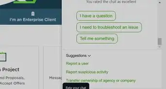 Contact Support on Upwork