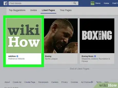 Image titled Invite Friends to Like a Facebook Page on a PC or Mac Step 4